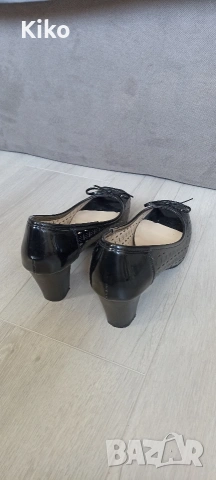 Летни дамски обувки на ток - номер 40, снимка 5 - Дамски обувки на ток - 54246334