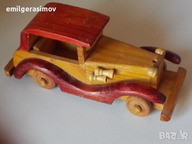 Детски играчки камиончета и дървена кола ., снимка 15 - Колекции - 31028088