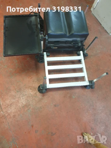 риболовен стол Внос от Англия, снимка 2 - Екипировка - 51405215