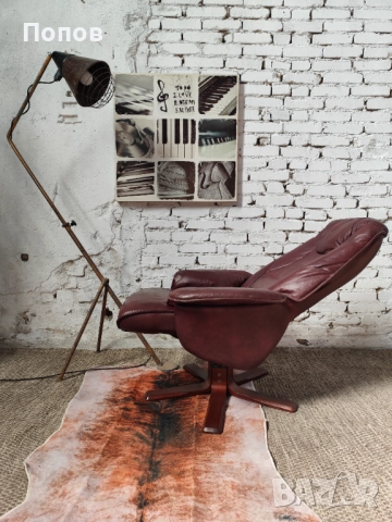 Hjort Knudsen кожен релакс стол