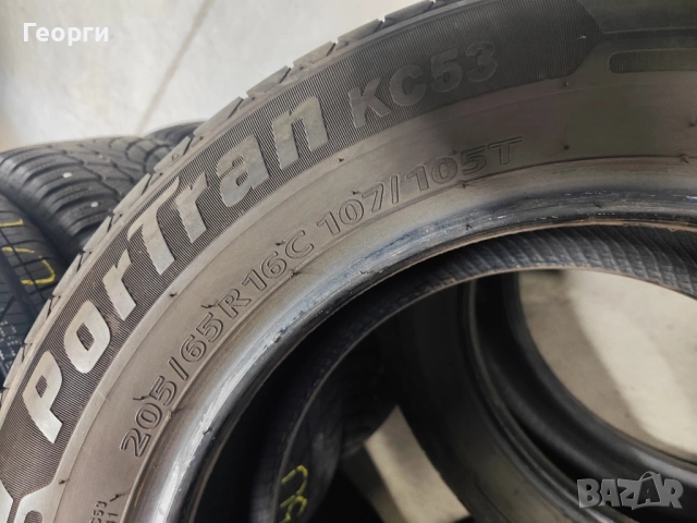 2бр.летни гуми 205/65/16C Kumho, снимка 3 - Гуми и джанти - 52777849