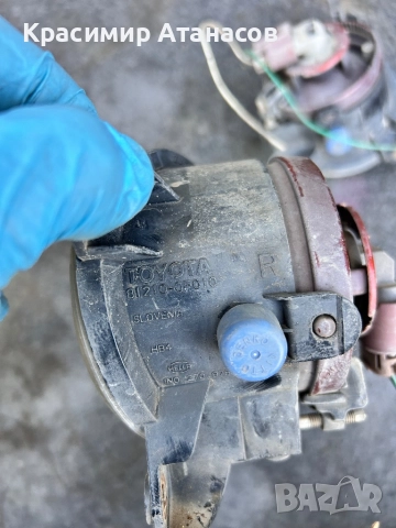 Халоген ляв и десен за Тойота корола версо.81220-0F010.81210-0F010, снимка 16 - Части - 48359340