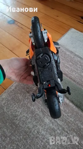 Детска играчка мотоциклет Autobike/ моторист, 3+, снимка 6 - Коли, камиони, мотори, писти - 50324731