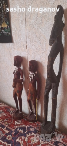 ръчно изработени африкански дърворезби, снимка 8 - Колекции - 52258277