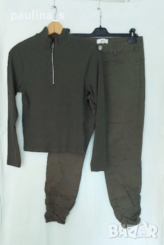 Лот / комплект в зелен цвят / зелени дънки, снимка 10 - Комплекти - 36575995