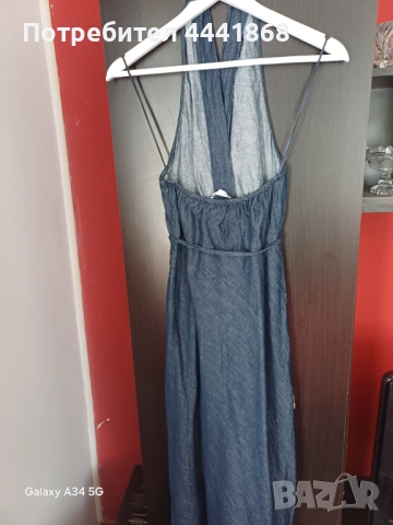 Дамска рокля Zara.Нова не е обличана.Деним., снимка 3 - Рокли - 51551298
