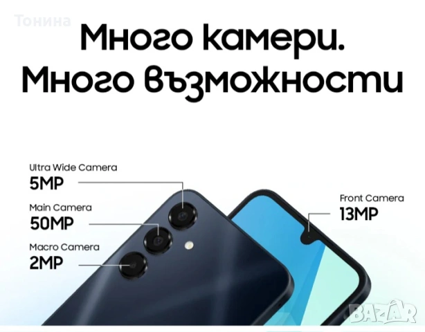 Samsung Galaxy A 16- 5G модел SM-A165F/DSB.Година на производство 2024год., снимка 2 - Samsung - 53454234