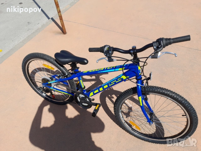 CROSS Велосипед 24" SPEEDSTER син, снимка 9 - Велосипеди - 53848883
