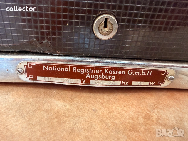 Американски касов апарат - "NCR". №7851, снимка 3 - Антикварни и старинни предмети - 53444062