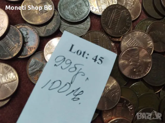 Колекция 99бр. монети 1 цент Линкълн, снимка 3 - Нумизматика и бонистика - 50210944