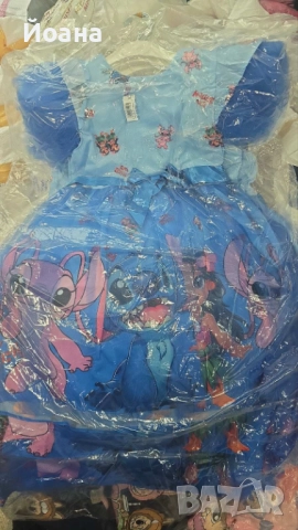 Официални детски рокли със Стич, снимка 5 - Детски рокли и поли - 51983647