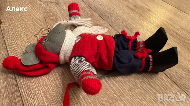 Коледно винтидж мишле– Норвегия, 1970г, снимка 6 - Колекции - 52683717