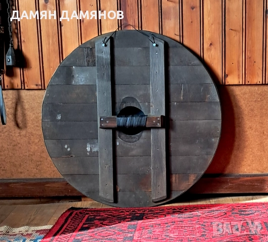 Нормандски щит-дървен, снимка 2 - Други ценни предмети - 52104714