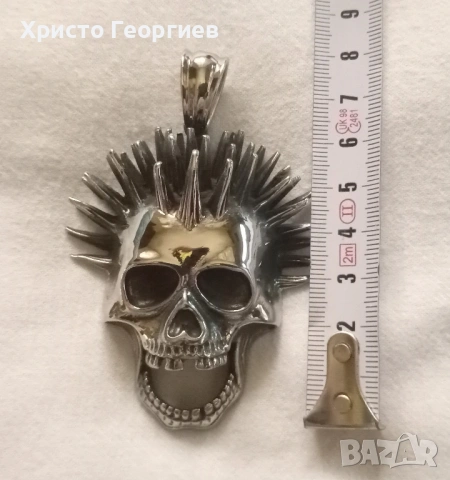 PUNK-ROCK Медальон, снимка 7 - Колиета, медальони, синджири - 53538767