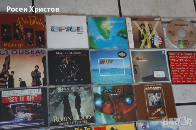 Оригинални CD макси сингли 43 бр. пакет за 10 Евро, снимка 5 - CD дискове - 53063747