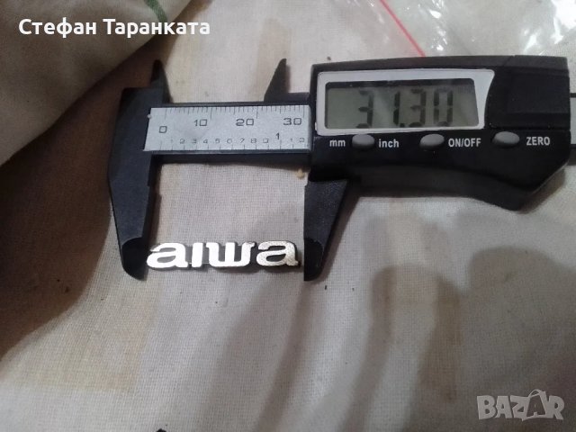 табелка от тонколона AIWA, снимка 1 - Тонколони - 47637876