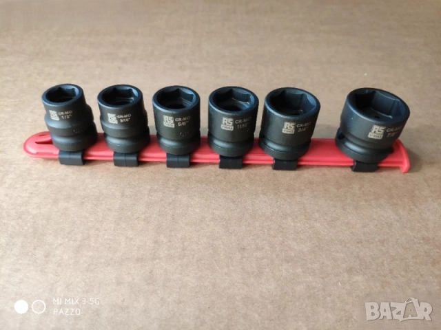 RS PRO 1/2 6броя impact low profile 6стенни качествени вложки, RS PRO 1/2 6броя многостенни вложки