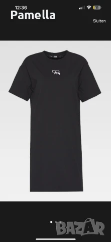 Оригинална рокля Karl Lagerfeld , снимка 3 - Рокли - 50836684