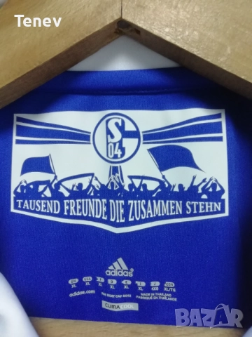 Schalke 04 Raul Adidas оригинална тениска фланелка Раул Шалке екип, снимка 7 - Футбол - 52970896