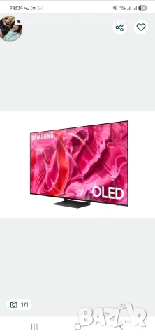 Samsung 65" S90C OLED – Невероятна картина, 144Hz, КАТО НОВ!, снимка 2 - Телевизори - 54260597