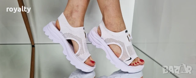 Nike бели дамски сандали , снимка 16 - Сандали - 51028550