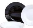 Черно-бял сервиз за хранене от 19 части Luminarc Lea Black & White, снимка 2