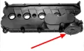 Мембрана клапан картерни газове AUDI VW 1.8 -2.0 -2.5 TSI 06H103495, 06K103495R, 07K103469L, снимка 5