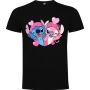 Нова сладка детска тениска с героите Стич и Ейнджъл (Stitch & Angel), снимка 2