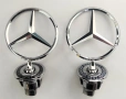 Емблеми за преден капак на Мерцедес-тип "тапа" 57 мм. и тип "мерник", снимка 4