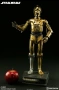 Sideshow Star Wars R2D2 C3PO фигура статуя колекции, снимка 5