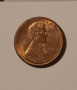 1 цент САЩ 1990 1 цент 1990 Американска монета Линкълн , снимка 1