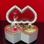 Музикална кутия с място за бижута с танцуваща балерина и огледало , снимка 4