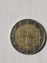 Рядка монета от две евро , снимка 1