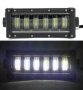 1бр. ЛЕД БАР LED BAR 48W с 2 функции - къси и дълги, 21см, 12-24V, снимка 1