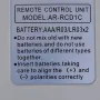 Дистанционно за климатик Fuji, Fujitsu, General AR-RCD1C, AR-RCD1E, AR-RCE1C, , снимка 4