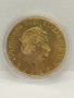 позлатена Английска монета репродукция , снимка 2