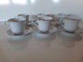 Сервиз за кафе от финен костен порцелан , снимка 1