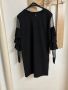 Черна рокля - универсален размер, снимка 1 - Рокли - 45625108
