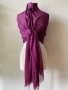 Лилав шал от 100 % вискоза, с етикет, Shine me England, снимка 5