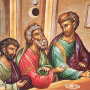 Гръцка Картина "Тайната вечеря",ръчна изработка, 40см.х30см., снимка 11