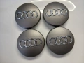 Капачки за джанти Ауди Audi Сиви 56/59 , снимка 3