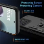 Калъф за Motorola Moto G56 5G с Въртящ се Пръстен - PC + TPU, Защита при падане, 0.5mm Повдигнати Ръ, снимка 5