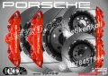 Надписи за капаци на спирачни апарати MPower PORSCHE AUDI Ceramic AMG BRABUS Brembo, снимка 18