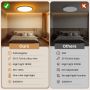 ONEWAY LED таванна лампа 24W, с 1800K топла нощна светлина и 3000K-6500K, таймер и дистанционно, снимка 6