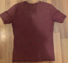 Тъмно червена блуза с къс ръкав от House, снимка 3