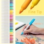 Ohuhu Oahu Art Markers Alcohol Marker Set-перманентни маркери,комплект 30 цвята, снимка 7