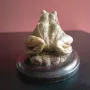 Колекционерска фигура Жаба Frog Country Artists Arti Home England 1993, снимка 4