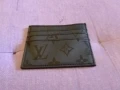Луи Витон калъвче за карти документи промазан плат 105х80, снимка 2