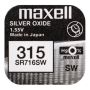 Сребърна батерия Maxell 315, SR716SW, снимка 2
