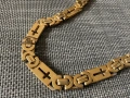 Позлатен ланец 60 см, снимка 2